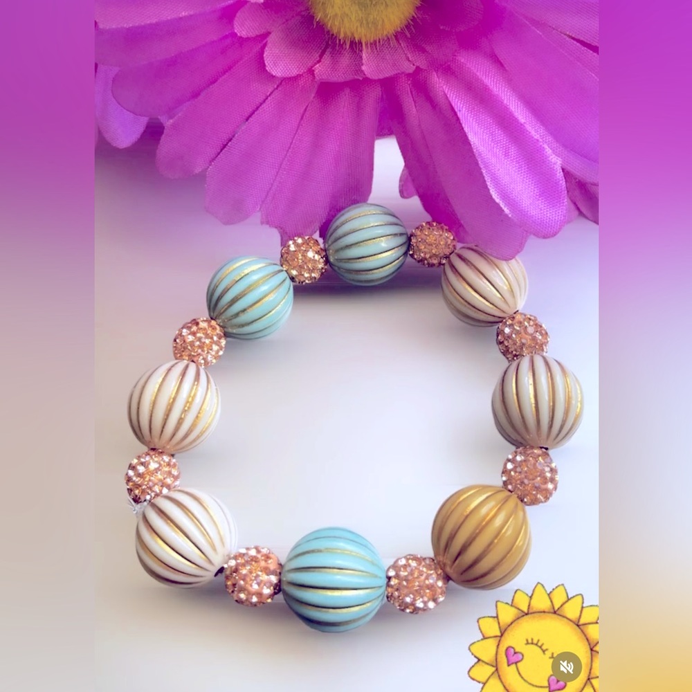 Handcrafted bracelet fit 7 1/2 -8